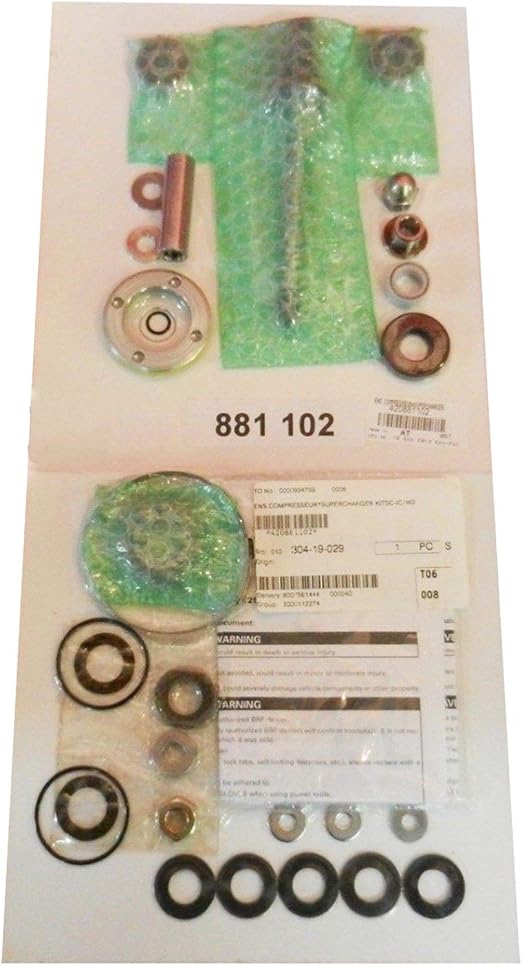 SeaDoo OEM Supercharger Rebuild Kit for all 215, 255 and 260 hp models