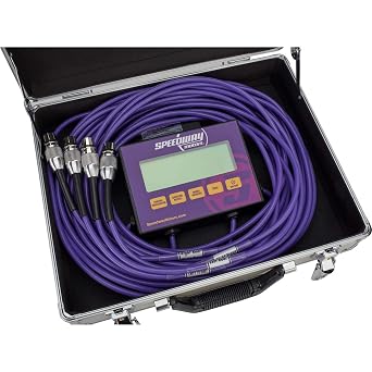 Electronic Race Care Scales, 6,000 LB LCD Display 15x15 Pads, Portable Case
