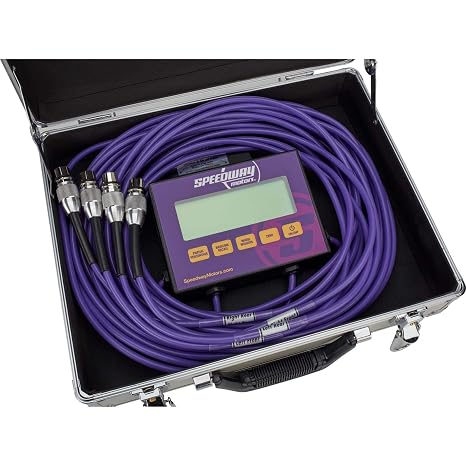 Electronic Race Care Scales, 6,000 LB LCD Display 15x15 Pads, Portable Case