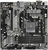 Combo de Placa Compatible con ASRock B450M PRO4 Placa Soporta Ryzen 5 5600 5600G R7 5700x3D 5600X 5700X 5800X CPU 4xDDR4 128GB HDMI M.2 AM4 MATX 1