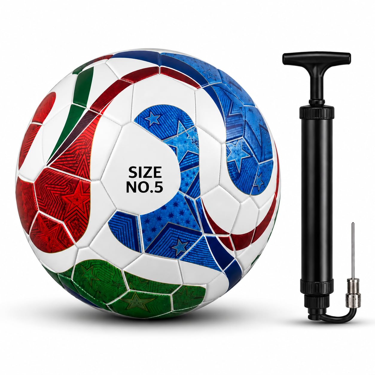 VisionX Football for All Ages Suited for The Grass Fields | PU | Suitable for Grass |Practice Ball | Soccer Ball | for Men/Women | Soccerball Size - 5 (2026 Trending Football)-image-47