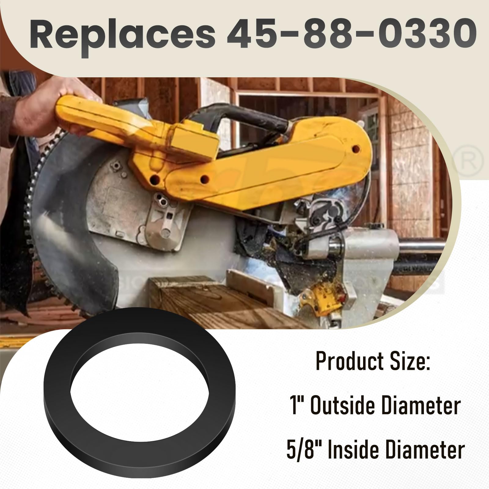 DeWalt Miter Saw Blade Adapter - Universal Fit -3