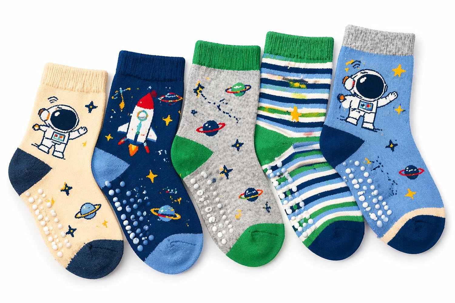 Little Champ Baby Socks Set of 5 Pairs | Soft Cotton Anti-Slip Socks for Infants & Toddlers (3–4 Years) | Cute Animal Desi... - Review, Price and Buying Guide