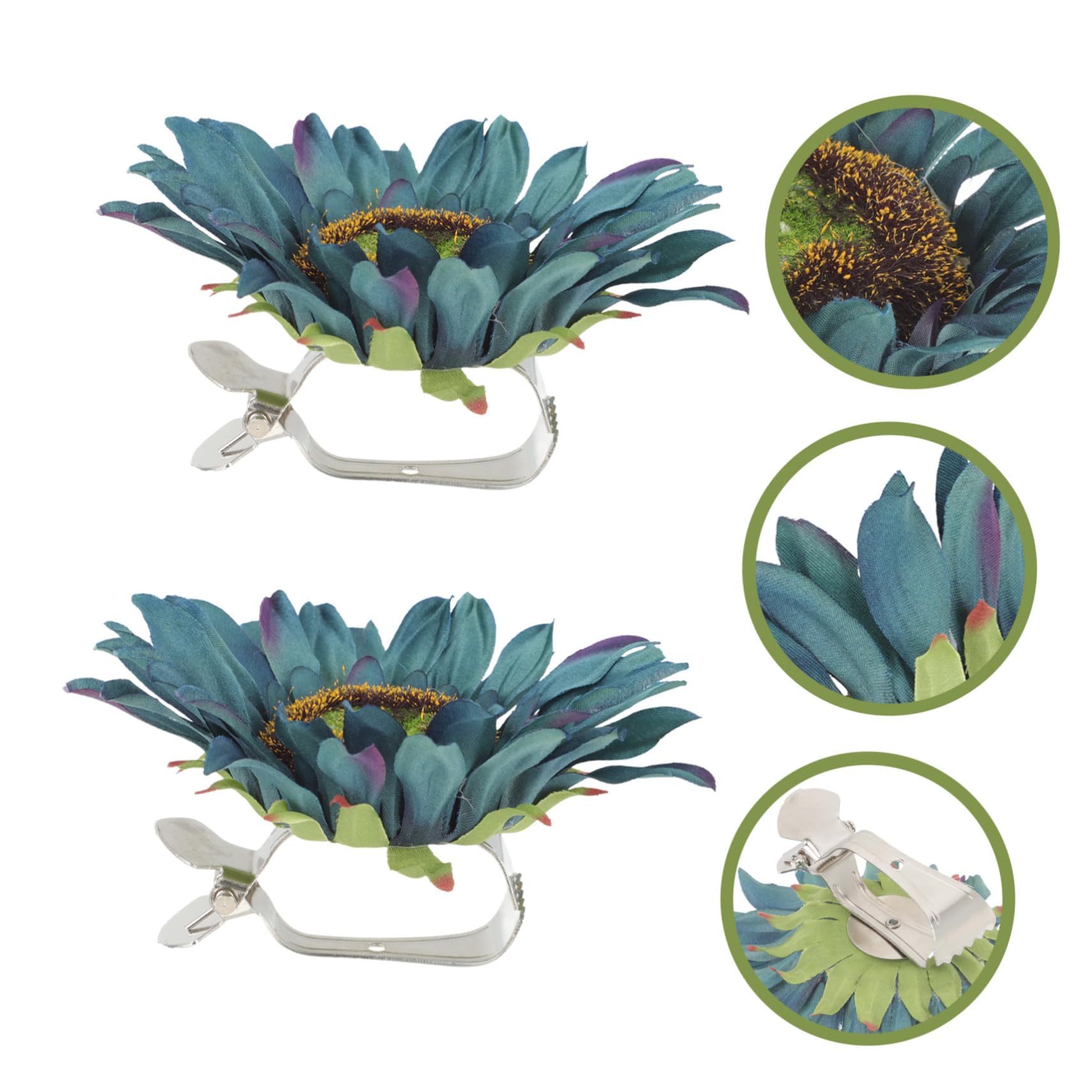 10stücke Sonnenblumen Vorhang Raffhalter Dekorative Gardinenbinder Clips Für Schlafzimmer Und Wohnzimmer Installieren Ohne Bohren Starker Halt Langlebiges Material
