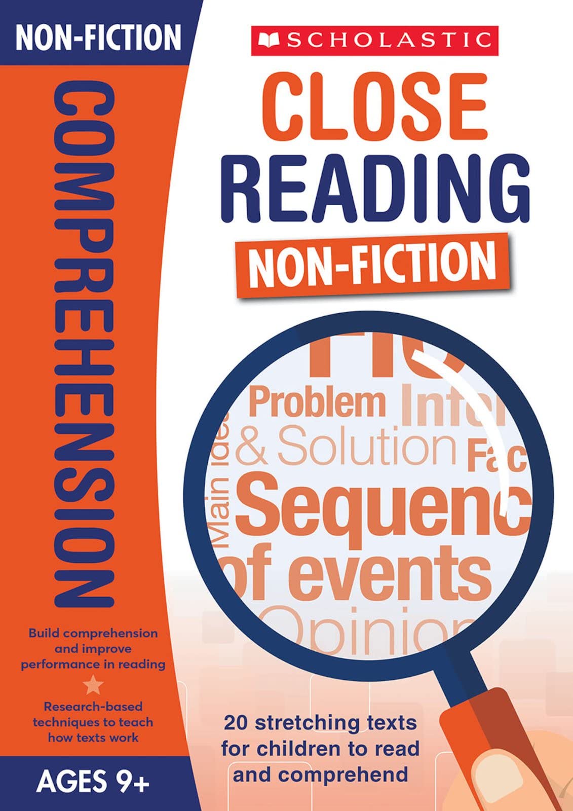 20 comprehension texts for inference, summarising and more to stretch and improve performance for Ages 9+. Includes answers (Close Reading: Non-Fiction)