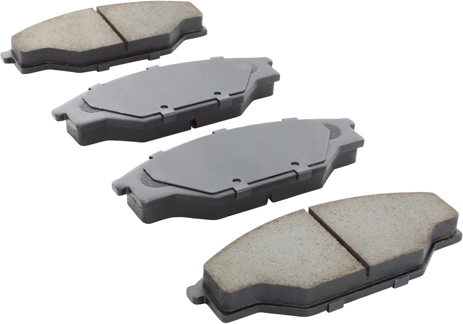 QUALITY-BUILT Front Semi-Metallic Brake Pads, QB 1000-0303M, Compatible with 1985-1993 Toyota Pickup