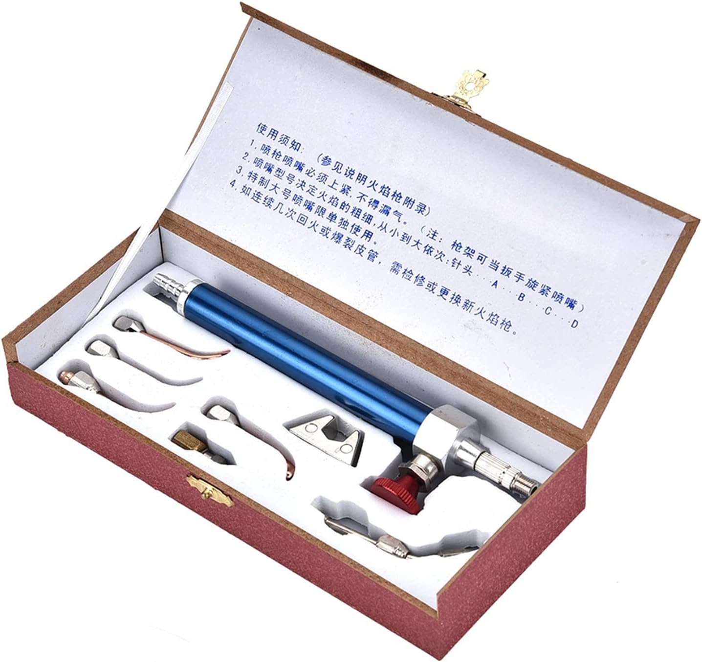 5 Torch Tips Welding Soldering Torches Kit, Portable Cutting Set Welder Tools Jewelry For Repair Construction Electronics Manufacturing