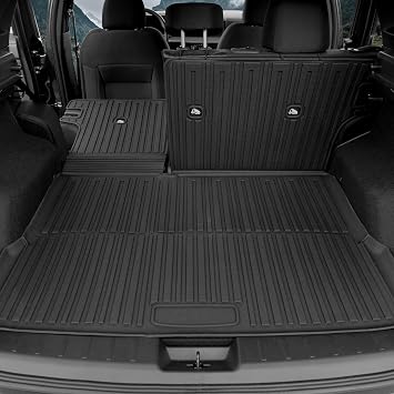 Cargo Mat for 2025-2026 Nissan Kicks, Full Coverage All Weather TPE Protector Cargo Mat with Backrest Mat Trunk Mat Cargo Liner for Nissan Kicks Accessories Fit for FWD/AWD
