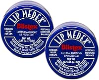 Fane Blistex Medicated Lip Balm, Lip Medex - Para Lábios Ressecados, Com Feridas, Rachados E Resfriados - 0,25 Oz X 2 Unidades