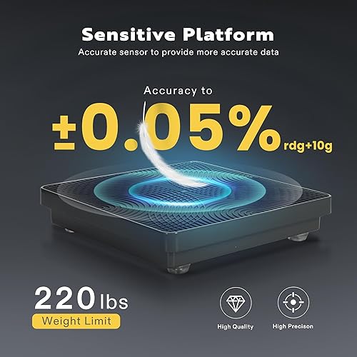 Miniatura 8 de VIVOHOME Bomba de vacío HVAC de una sola etapa de 4.5 CFM 13 HP 110V con botella de aceite y 220 libras de alta precisión digital electrónica de