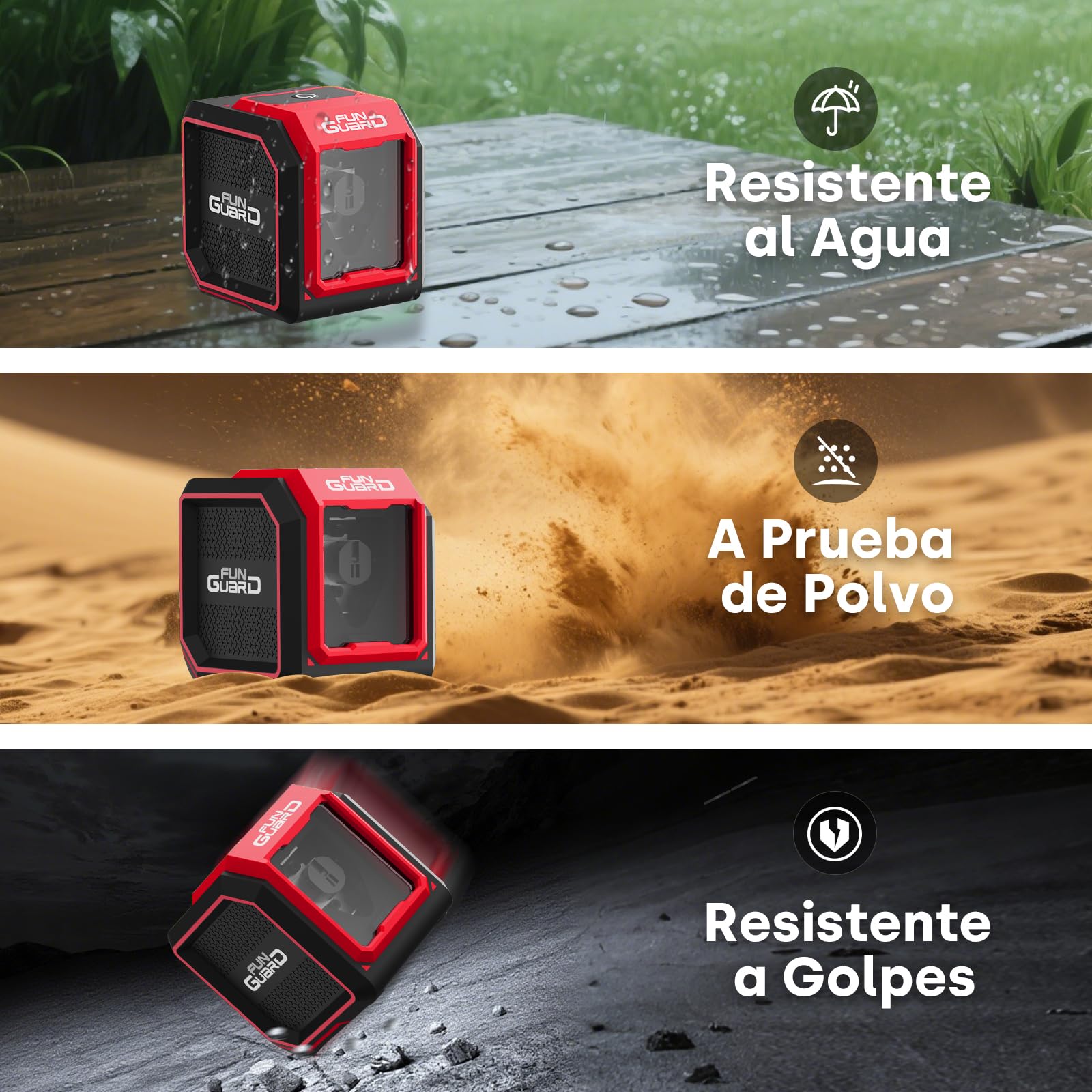 Nivel Láser Autonivelante 360 Grados, 20M Rojo Láser de Líneas Horizontales y Verticales, 2x AA Batería Incluida, IP54 para Obras de Construcción, Decoración del Hogar, DIY