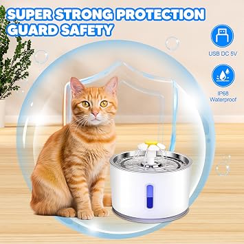 Cat Fountain Pump,5v Cat Water Fountain Pump for Replacement Pump