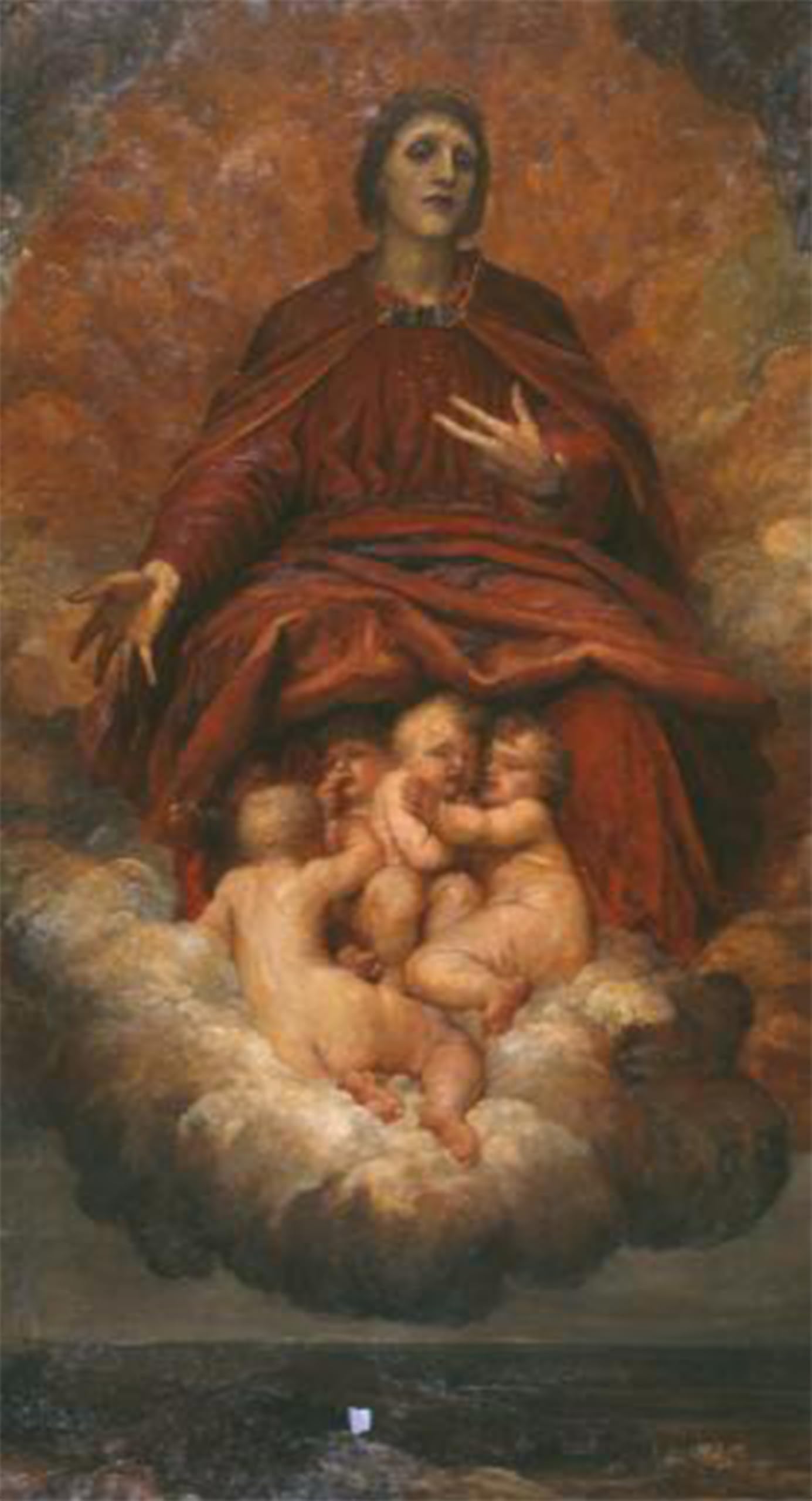 POSTERIIk Famous Animal Posters Vintage Picture The Spirit of Christianity George Frederic Watts Modern Wall Decor for Home Decor 60x90cm