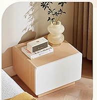 Vista 4 de TADIBU Mesita de noche pequeña para mesita de noche, mesa auxiliar para dormitorio, cómoda pequeña con cajones de almacenamiento, mesa auxiliar