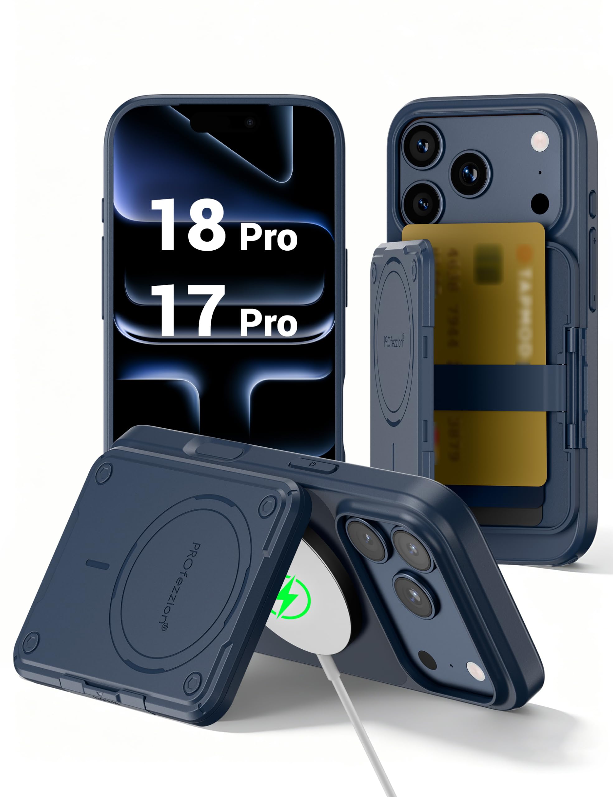 Photo 1 of PROfezzion iPhone 18 Pro/17 Pro Case with MagSafe Wallet