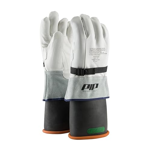 PIP 148-7000/10 Top Grain Goatskin Leather Protector for Novax Gloves,
