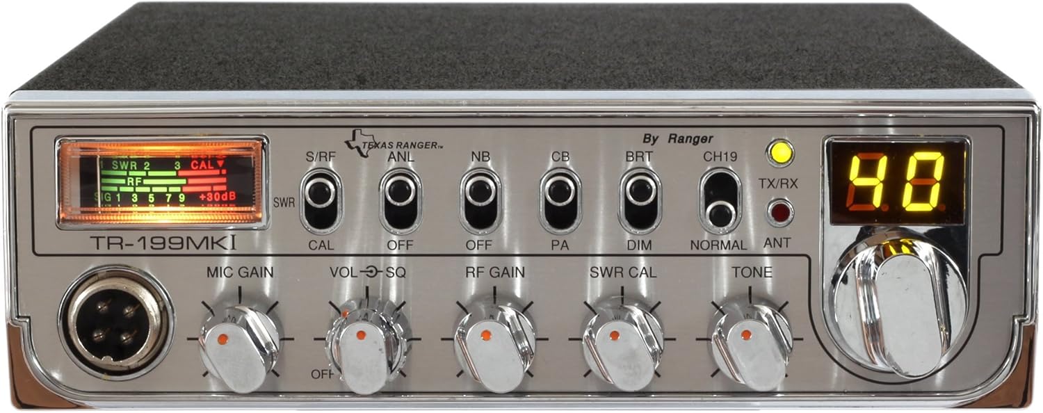 TR-199MKI 40 Channel AM Mobile CB Radio : Electronics