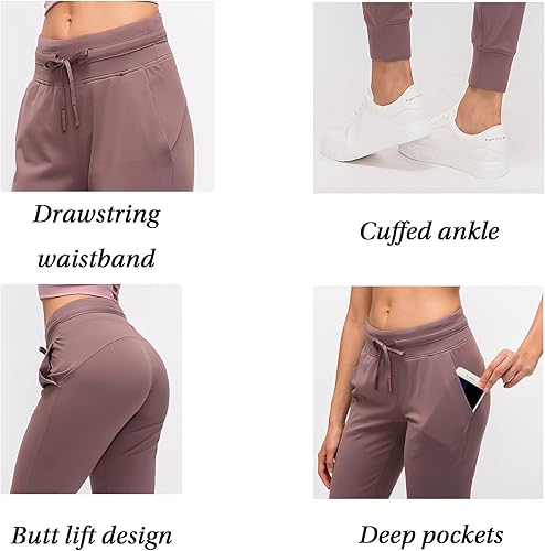 Miniatura 5 de Pantalones deportivos deportivos para mujer para senderismo al aire libre para correr entrenamiento para descansar pantalones deportivos y casuales