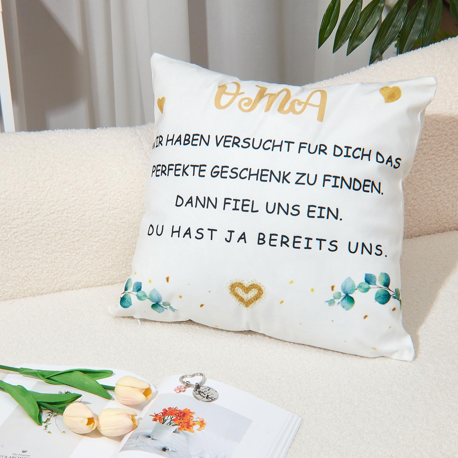 To My Wife - Federa decorativa per cuscino, in lino, per letto, soggiorno, divano, moglie, regalo per marito, anniversario, San Valentino, compleanno