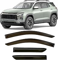 Vista 19 de 2019-2026 Protectores de Lluvia Adhesivos para Dodge RAM 1500 Quad Cab solamente Deflectores de Visor de Ventana Lateral Sombras Duraderas Tintadas