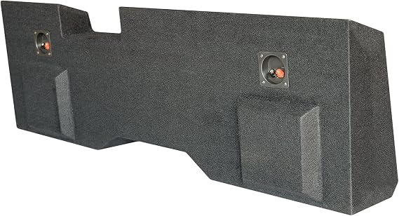 SoundBox Silverado/Sierra Crew Cab 2014-2018 Dual 12 Subwoofer Enclosure