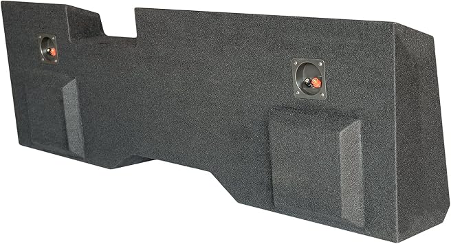 SoundBox Silverado/Sierra Crew Cab 2014-2018 Dual 12 Subwoofer Enclosure