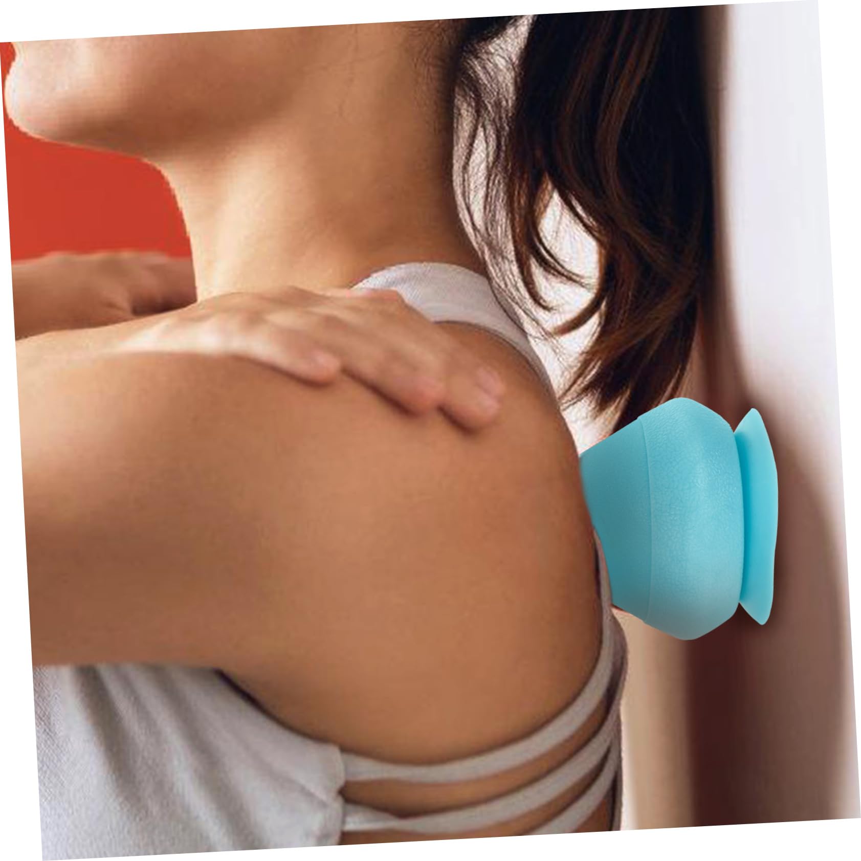 BESTYASH 4 Pezzi palle rilassanti per la schiena punto di innesco posteriore per il tessuto profondo palla Vita Collo massaggiatore a sfera Strumento per il massaggio muscolare tpe