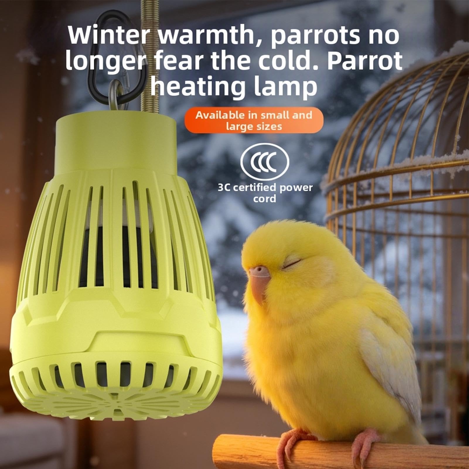 Lampa Grzewcza Dla Kurcząt Elastyczna Termostatyczna Regulowana Bezpieczna