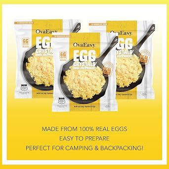 Nutriom OvaEasy OvaEasy Powdered Whole Eggs (3-Pack of 5.1 oz. Bags)