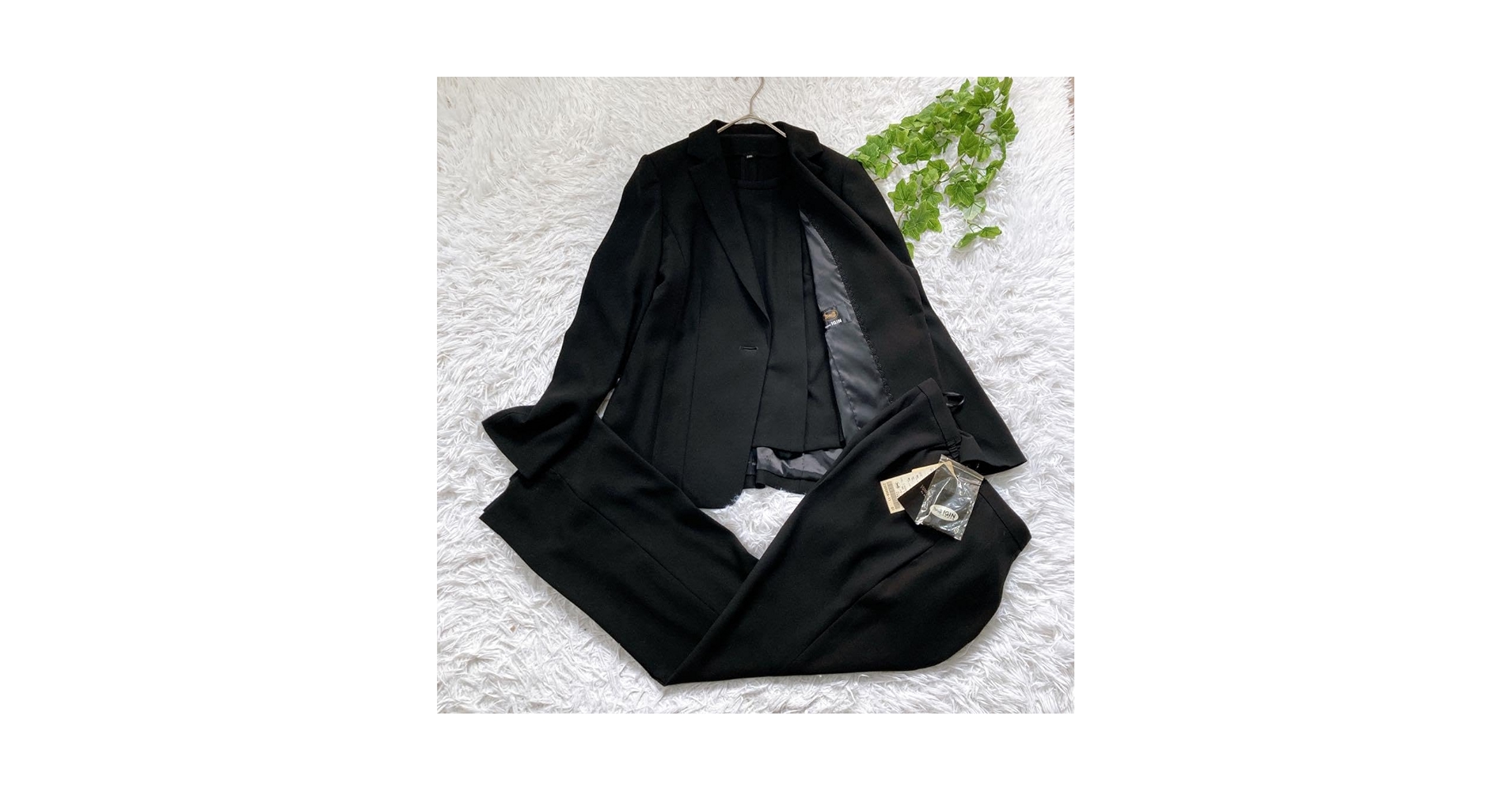 新品　タグ付き　東京IGIN 喪服　礼服　11号　黒色　日本製 新品タグ付き東京IGIN 喪服礼服11号黒色日本製