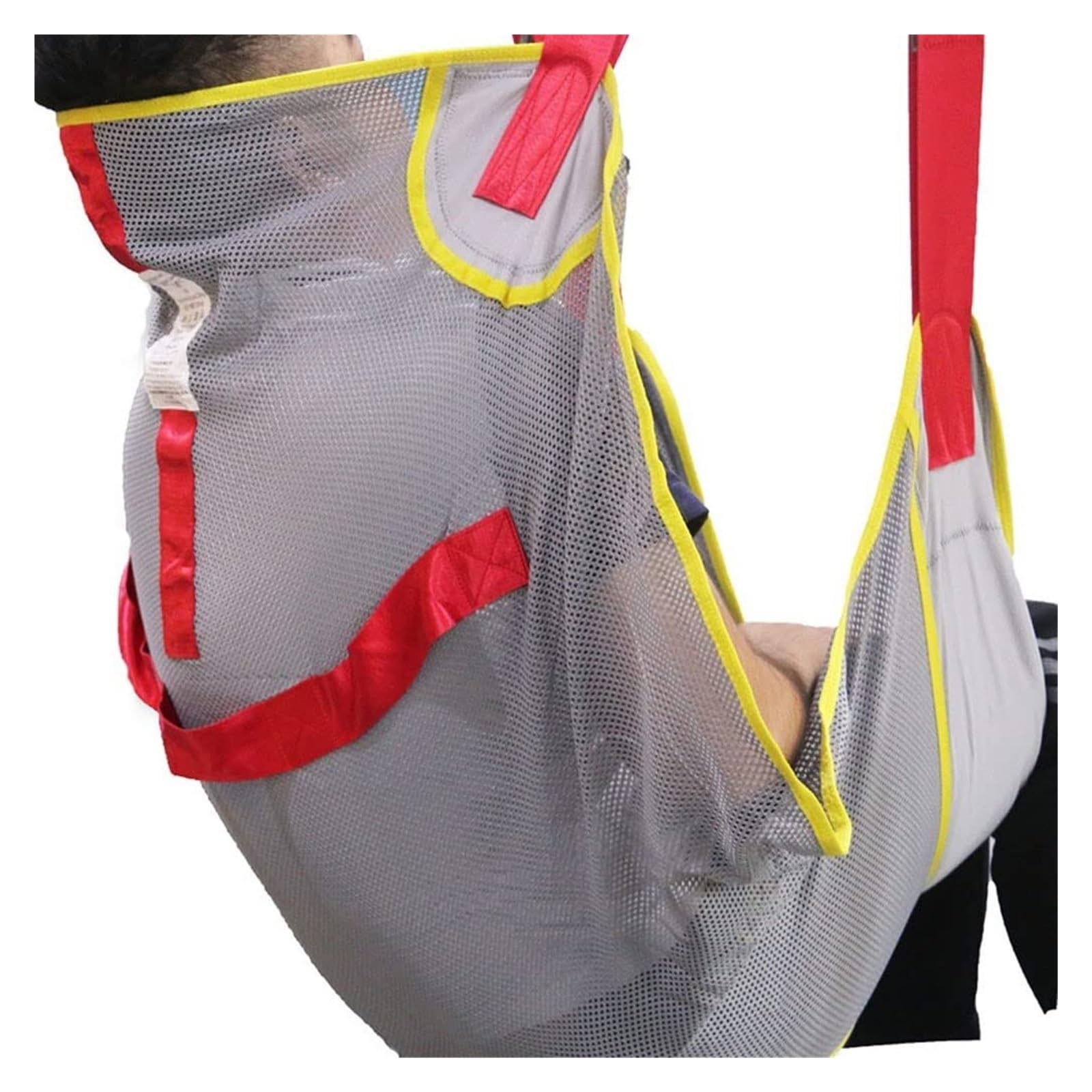 Arnés de Transferencia para Pacientes con Apertura para WC - Red Completa para Ducha, Camas y Sillas de Ruedas - Regulable hasta 230 kg