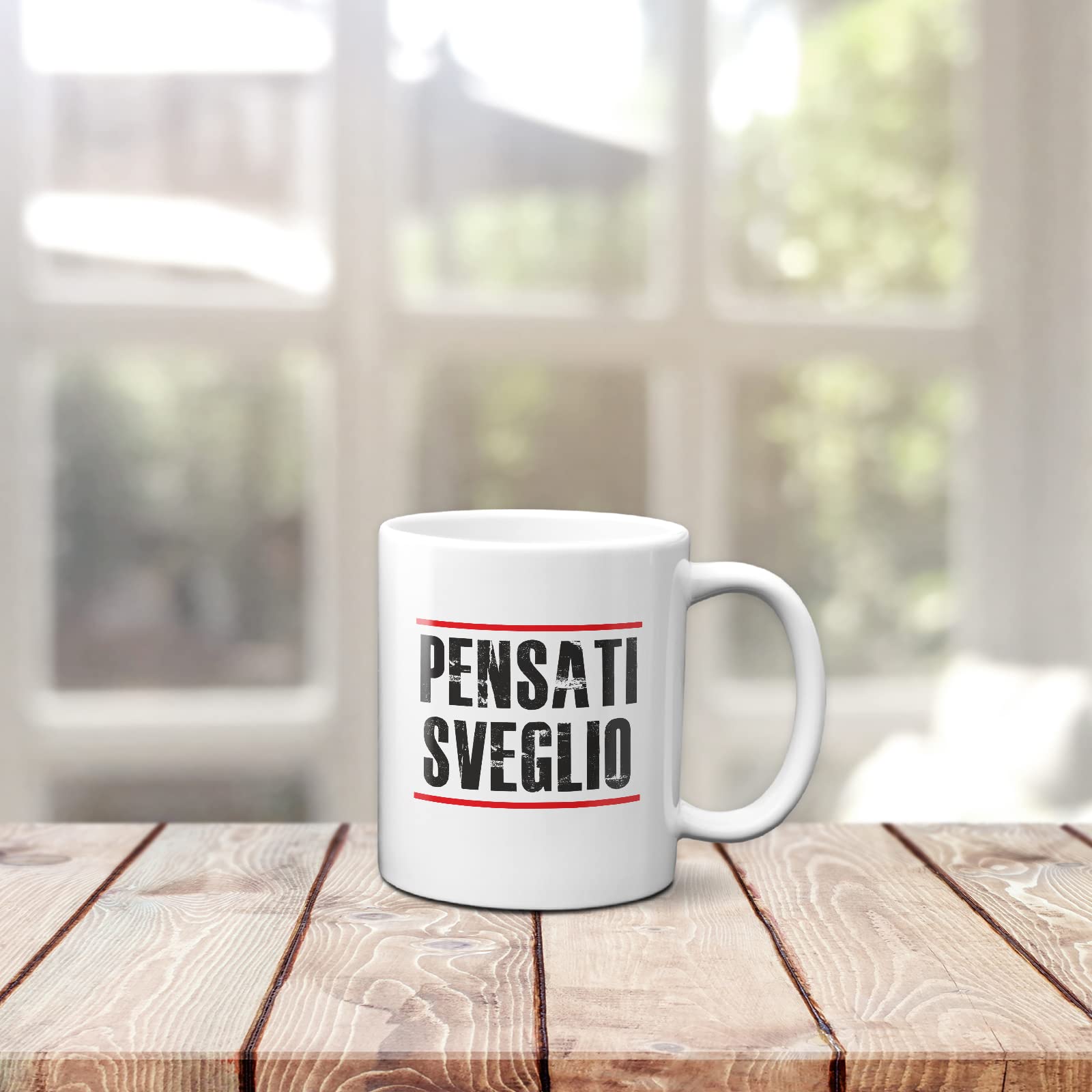 Tazza In Ceramica FALJIOK Con Scritta Umoristica “I May Look Calm” – Regalo Per Amanti Dei Polli, Box Regalo Con Fiocco
