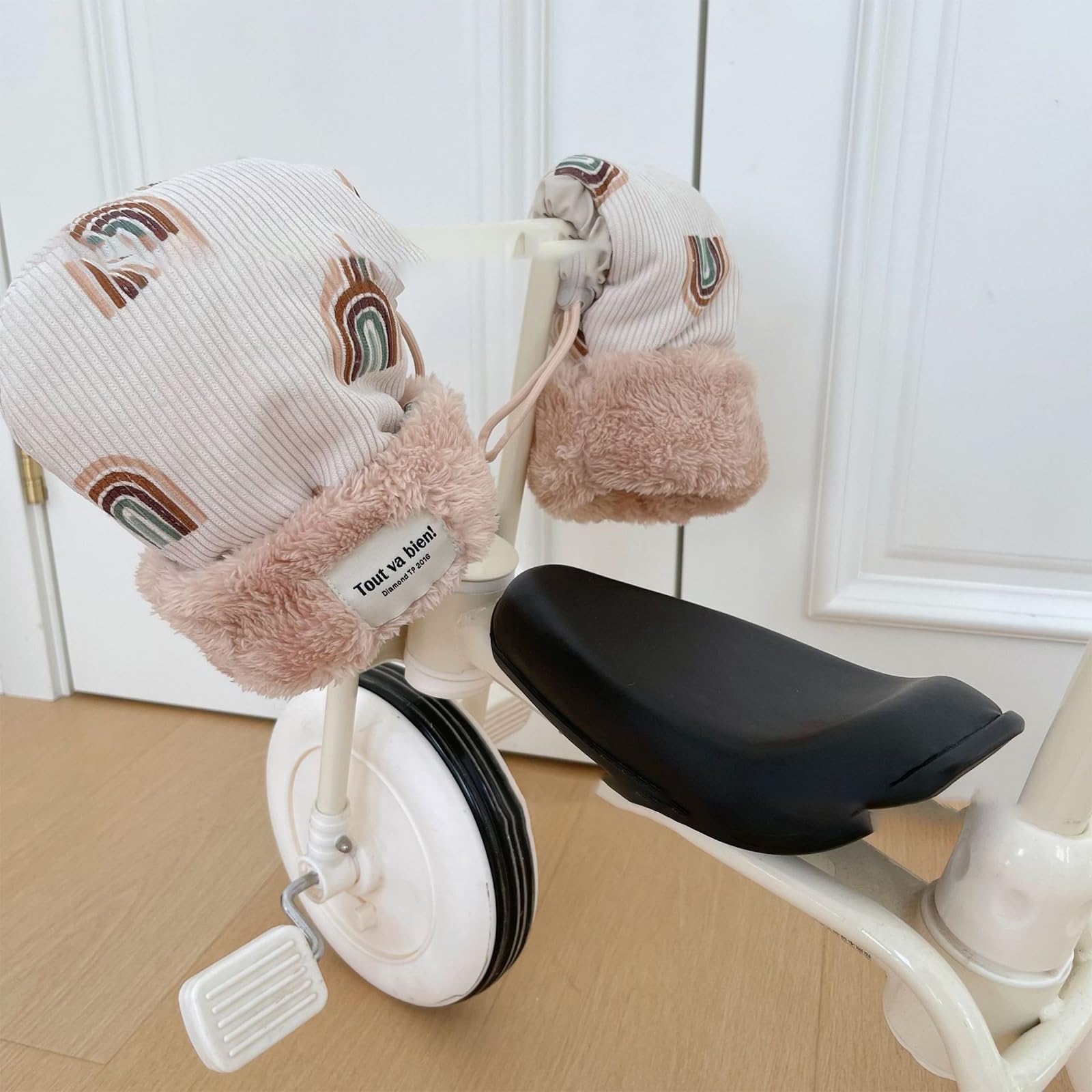 Manchons de guidon de scooter confortables et polyvalents pour enfants, gants d'hiver multi-usages pour enfants