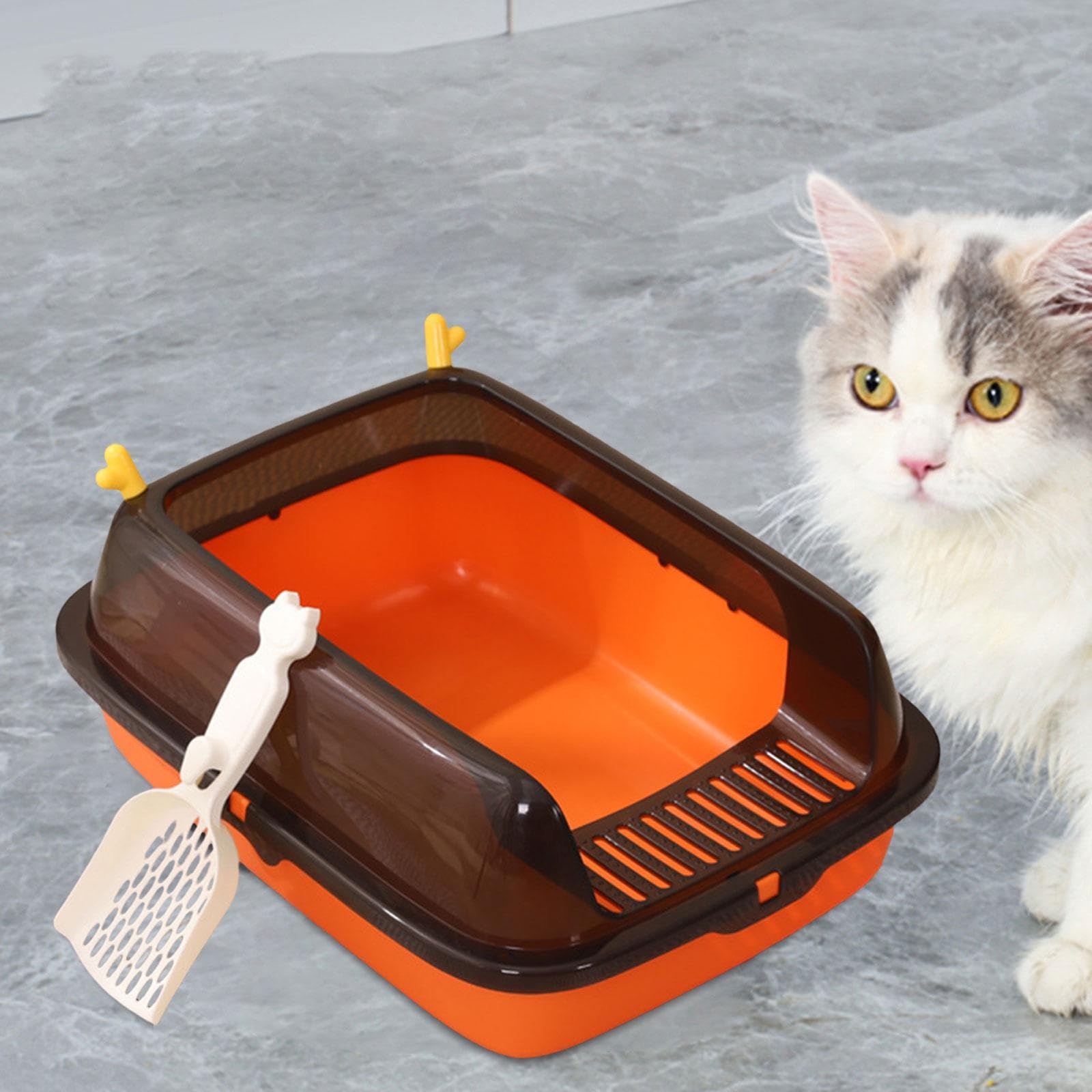 Lettaia, Gatti semi chiusi for gatti, gabinetto profondo, padella grande