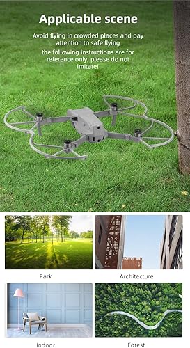 Miniatura 4 de BTG Protectores de hélice Protectores de hélice para DJI Mavic Air 2 / Mavic Air 2S Drone Accesorios