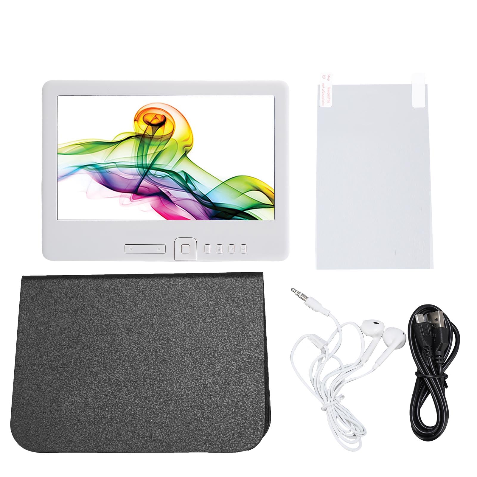 Lector Electrónico de 7 Pulgadas, Lector de Libros Electrónicos Portátil con Tamaño de Fuente y Brillo de Pantalla Ajustables, Pantalla LCD TFT Plana para Leer Libros, Música y (8G)