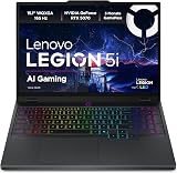 Lenovo Legion 5i Gaming AI Laptop | 15.1" WQXGA 165Hz OLED Display | NVIDIA GeForce RTX 5070 | Intel Core i7-13650HX | 32GB RAM | 1TB SSD | Win11 | QWERTZ | Eclipse Black | 3 Monate GamePass - 1
