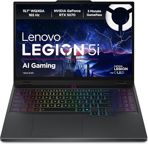 Lenovo Legion 5i Gaming AI Laptop | 15.1" WQXGA 165Hz OLE… - 1