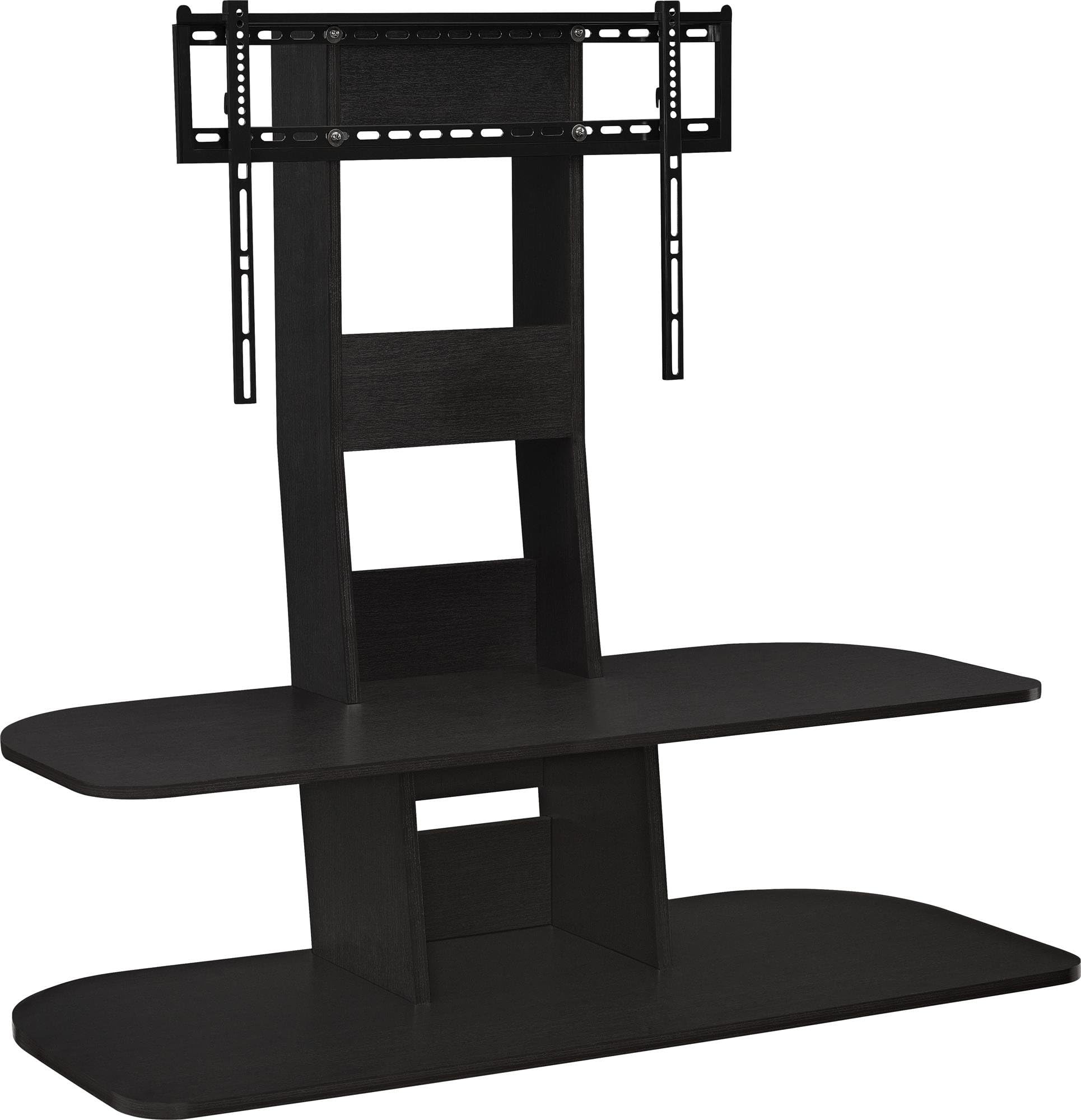 Ameriwood Home Galaxy TV Stand with Mount for TVs up to 65", Black
