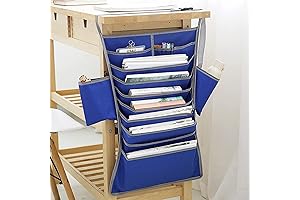 Adjustable Student Desk Side Pocket Organizer