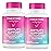 Pink Stork Fertility Supplements for Women - Prenatal Multivitamin with Ovulation, Conception, & Hormone Balance Support - 17 Vitamins & Inositol, Ashwagandha, & Vitex - 120 Capsules