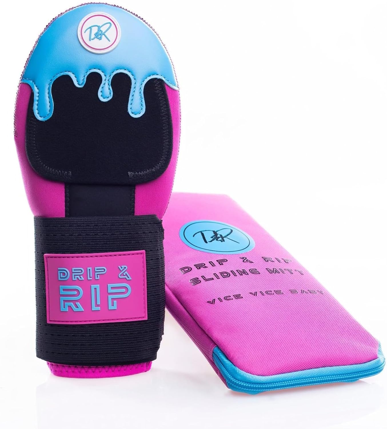 Drip & Rip Sliding Mitt for Adults – Baseball & Softball Ice Cream Sliding Mit Design with Hand Protection for Base Running, Breathable & Durable, Ambidextrous – Ages 14+