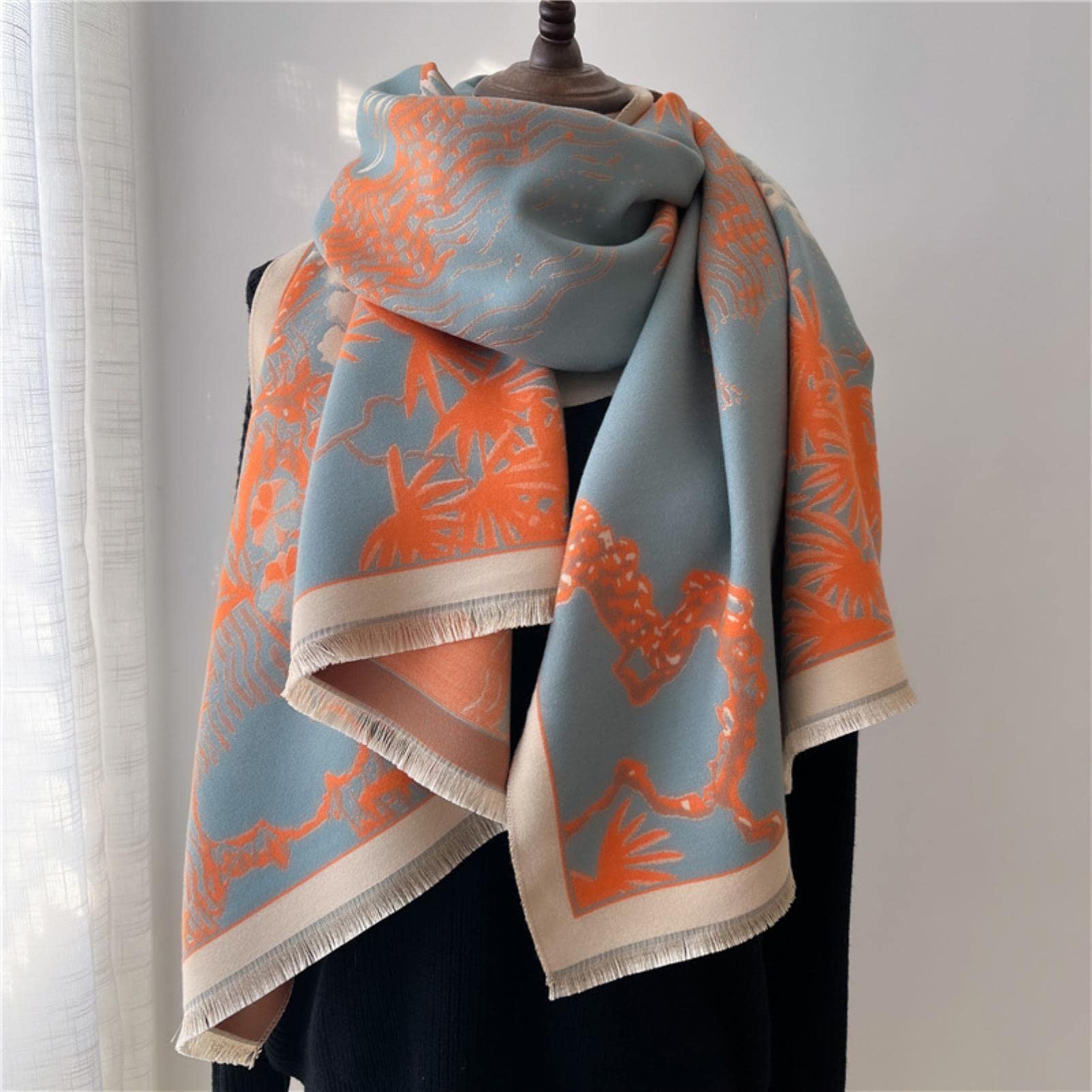 URYYRIT Sciarpa Sciarpe Calde Invernali Cashmere Donne Bandanas da Donna Scarpre Scarpre Scarpre Scarpe Scawli E Scialli per Donne