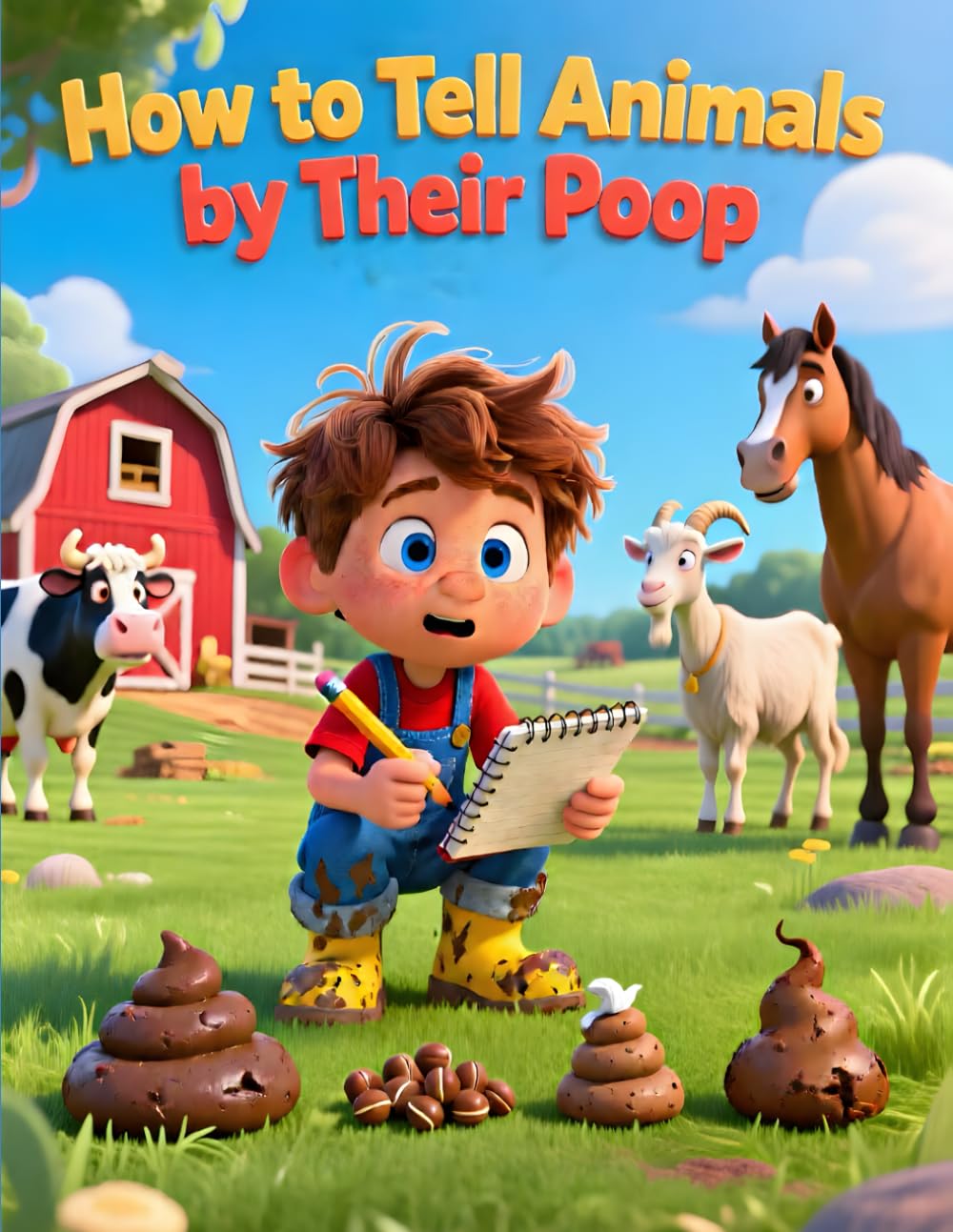 How to Tell Animals by Their Poop: A Funny & Gross Farm Adventure for Kids