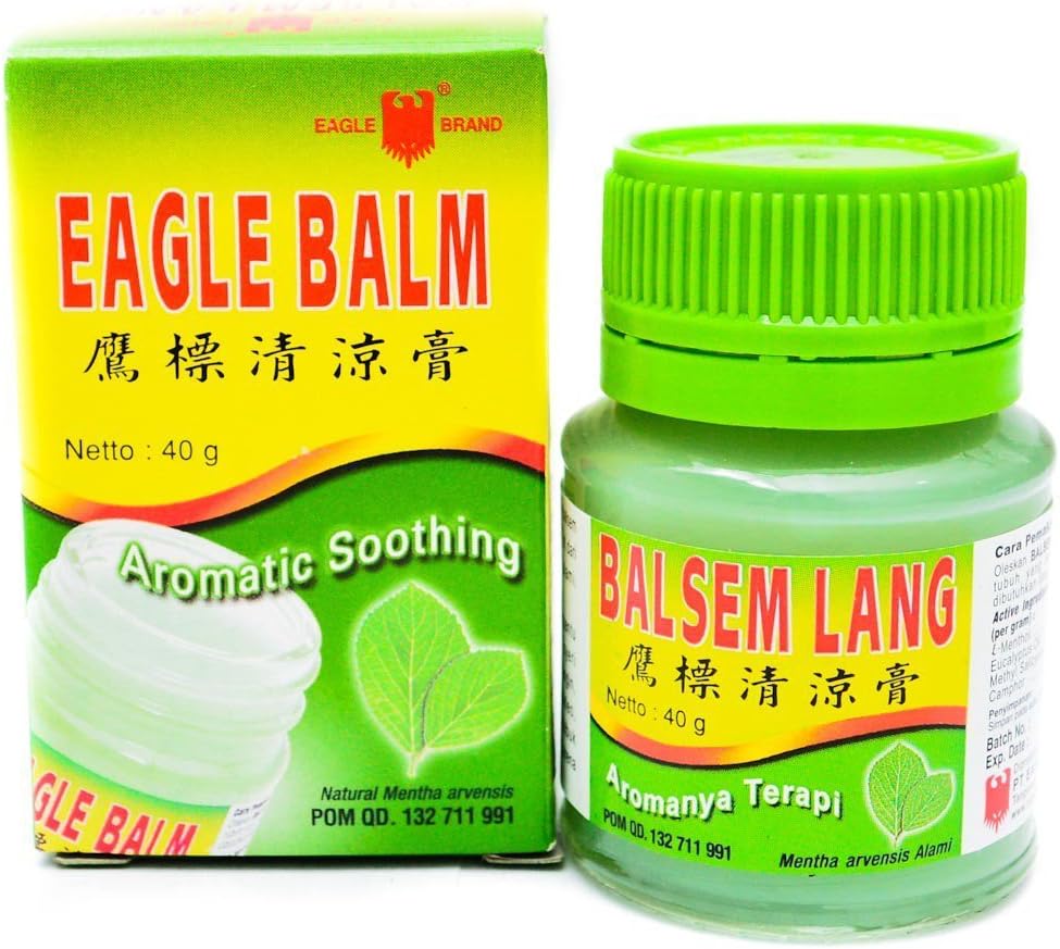 Balsem Lang Eagle Balm with Aromatic Soothing, 40 Gram
