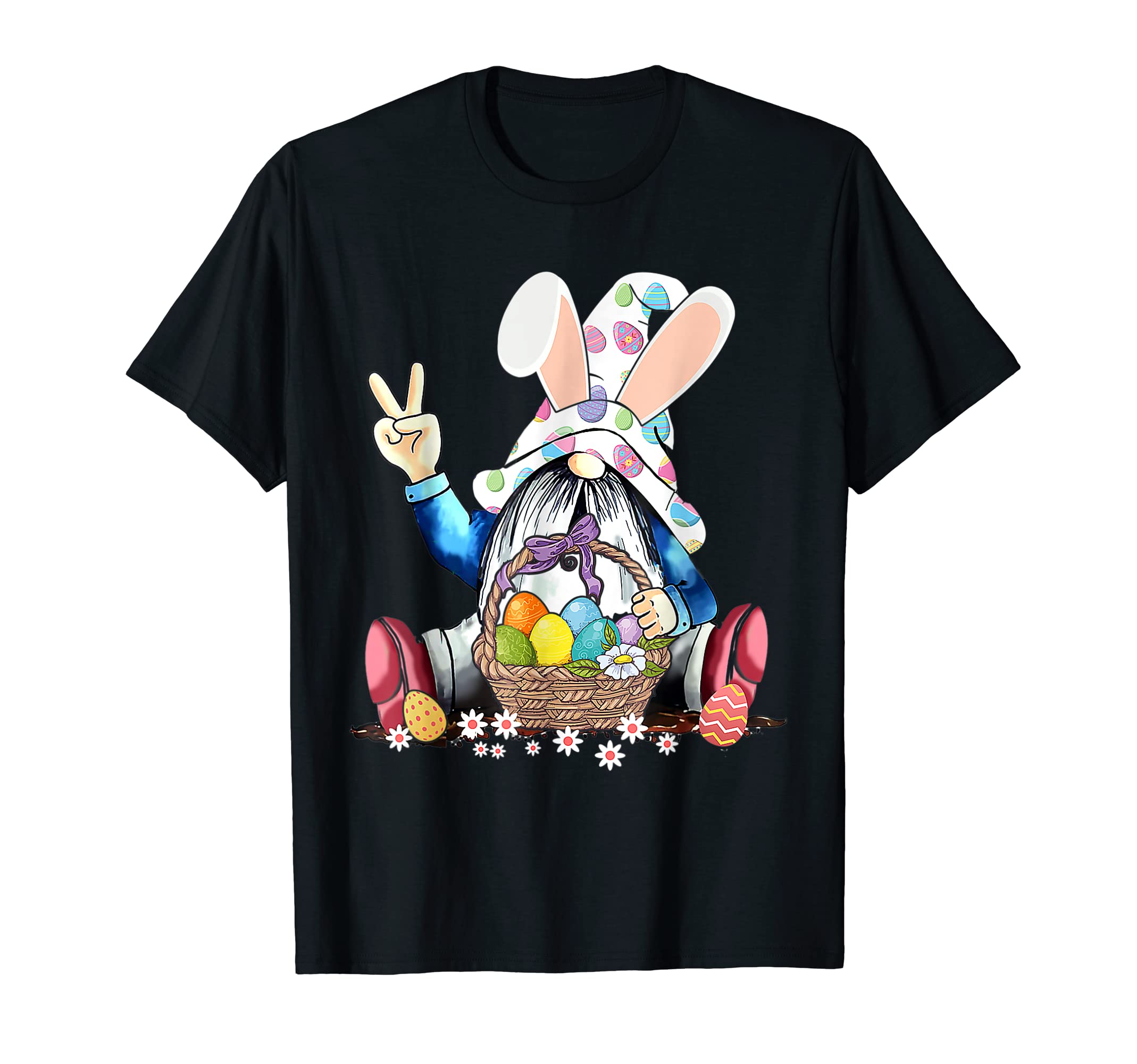 KANGMOON Fun Happy Easter GnomeT-Shirt