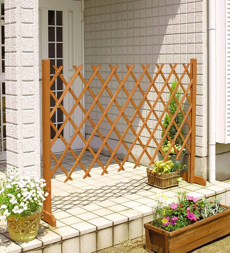 Takasho Wooden Garden Foldable Fence net for Outdoor Garden Lawn, Edging for Spring Garden Lawn, Balcony Decorative Fencing - Size 120 X 90 CM - Natural Color (B08DJBKXWJ) Amazon Price History, Amazon Price Tracker