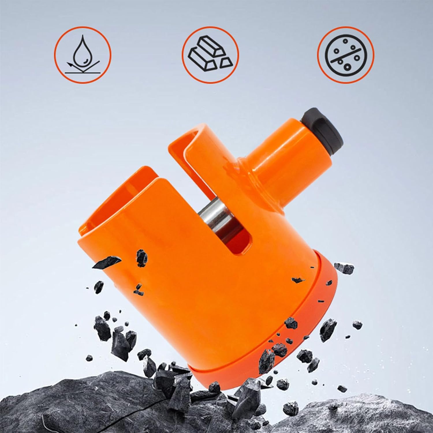 Lock Trailer Hitch, Universal Heavy-Duty Steel Tool, Medium Size Security Device, Steel Material Locking Detail, Towing Accessory Category Tool, Trailer Hitch Lock for RV Pick Lawn Mower Jack