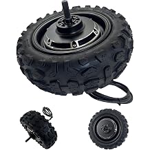 11 Inch Brushless Wheel Motor 3000W High Torque Electric Hub System 650W Rated for Scooter Motorcycle Off Road DIY Conversion Rear Drive 150mm Dropout 48V 60V 72V Heavy Duty48V