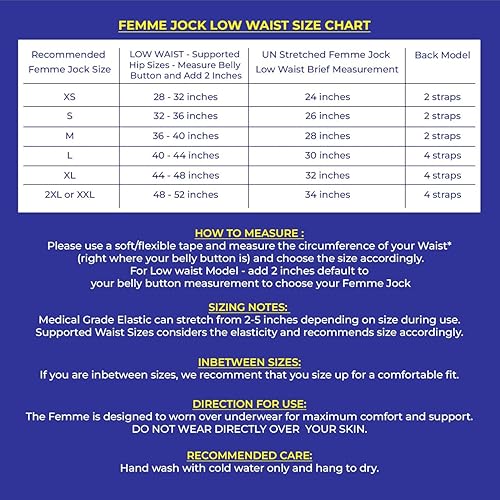 Miniatura 3 de Femme Jock Cinturón de apoyo ortopédico pélvico  Faja de apoyo de útero para vejiga prolapsada o caída de mujeres  Varicosidades vulvares